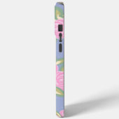 Coques Case-Mate iPhone Conception de rose antique romantique (Verso / Gauche)