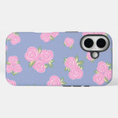 Coques Case-Mate iPhone Conception de rose antique romantique (Verso (horizontal))