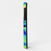 Coques Case-Mate iPhone conception de sirène à queue bleue (Dos/Gauche)