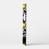 Coques Case-Mate iPhone Conception de softball jaune personnalisé boîtier (Verso / Droite)