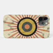 Coques Case-Mate iPhone Conception de soleil levant rétro boho (Dos (Horizontal))