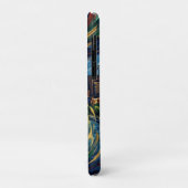Coques Case-Mate iPhone Conception de stade Skyline Football Art de Boston (Dos/Gauche)