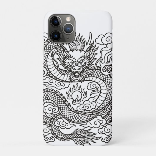 Coques Case-Mate iPhone Conception de tapis de souris en ligne art Dragon (Dos)