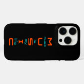 Coques Case-Mate iPhone Conception de texte sur la musique (Verso (horizontal))
