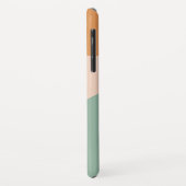 Coques Case-Mate iPhone Conception de texture de motif simple esthétique  (Dos/Gauche)