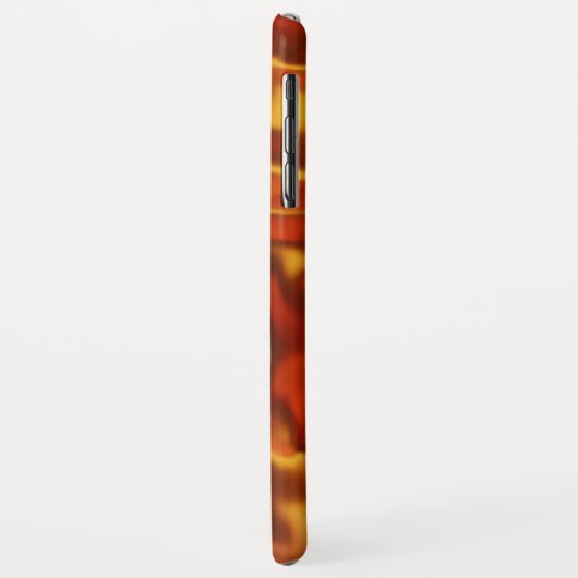 Coques Case-Mate iPhone Conception de tissu métallique Abstrait (Dos/Gauche)