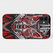 Coques Case-Mate iPhone Conception de totem tribal Haida Loup (Dos (Horizontal))