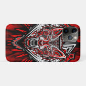 Coques Case-Mate iPhone Conception de totem tribal Haida Loup (Dos (Horizontal))