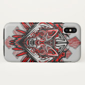 Coques Case-Mate iPhone Conception de totem tribal Haida Loup (Dos (Horizontal))