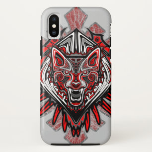 Case-Mate iPhone Case Conception de totem tribal Haida Loup
