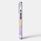 Coques Case-Mate iPhone Conception de tourbillon holographique pastel vibr (Verso / Gauche)