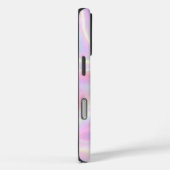 Coques Case-Mate iPhone Conception de tourbillon holographique pastel vibr (Verso / Droite)