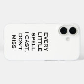 Coques Case-Mate iPhone Conception de typographie de citation de manifesta (Verso (horizontal))
