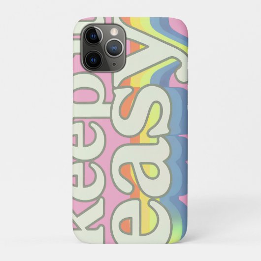 Coques Case-Mate iPhone Conception de typographie Rétro Fierté facile à vi (Dos)