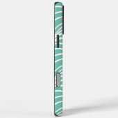 Coques Case-Mate iPhone Conception de ventilateur Art Déco stylisée (Verso / Droite)