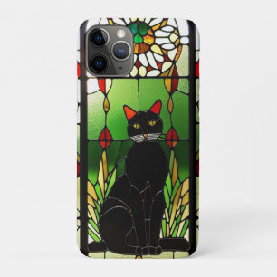 Case-Mate iPhone Case Conception de vitrail avec chat