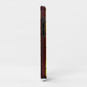 Coques Case-Mate iPhone Conception de vitrail avec chat (Dos/Gauche)