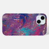 Coques Case-Mate iPhone Conception de vortex des couleurs (Verso (horizontal))