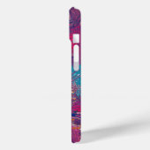 Coques Case-Mate iPhone Conception de vortex des couleurs (Verso / Gauche)