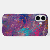 Coques Case-Mate iPhone Conception de vortex des couleurs (Verso (horizontal))