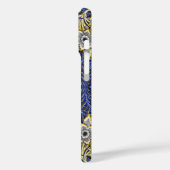 Coques Case-Mate iPhone Conception de William Morris Tulipe Saules Bleu et (Verso / Gauche)
