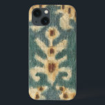 Case-Mate iPhone Case Conception décorative de tissu d'Ikat de Chariklia<br><div class="desc">Un motif abstrait fait par Chariklia Zarris,  il comporte une conception connue sous le nom d'ikat. Cette forme particulière de tissage utilise résistent la teinture,  qui garde le colorant de pénétrer tout les tissu. Ceci crée les motifs intéressants sur un tissu qui semblent extraordinaires sur votre mur !</div>