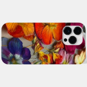 Coques Case-Mate iPhone Conception des fleurs (Verso (horizontal))