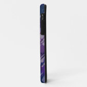 Coques Case-Mate iPhone Conception des plaques - magenta bleu (Dos/Gauche)