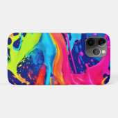 Coques Case-Mate iPhone Conception des torsades liquides Neon Glow (Dos (Horizontal))
