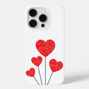 Coque iPhone 15 Pro Conception d'illustration de ballons en forme de c