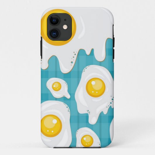 Coques Case-Mate iPhone Conception d'oeufs au plat (Dos)