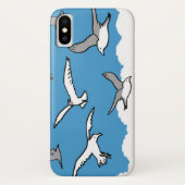 Coques Case-Mate iPhone Conception d'oiseaux volants élevés (Dos)