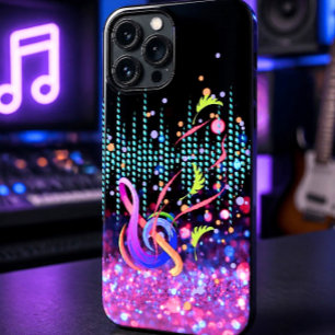 Case-Mate iPhone Case Conception d'onde sonore de clé abstraite colorée