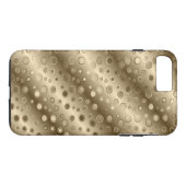Coques Case-Mate iPhone Conception d'or de cercle (Dos (Horizontal))