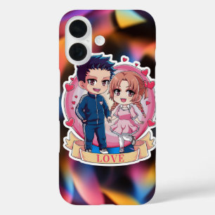 Coques iPhone 16 Conception du boîtier téléphonique de caractère An