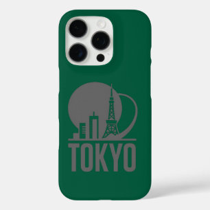 Coques iPhone 16 Pro Conception du cercle Skyline de Tokyo