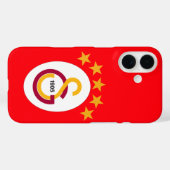 Coques Case-Mate iPhone Conception du championnat Galatasaray 2025 – Emblè (Verso (horizontal))
