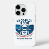 Coques Case-Mate iPhone Conception du code de co-pilote de l'intelligence (Verso)
