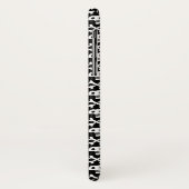 Coques Case-Mate iPhone Conception du crâne et des os croisés (Dos/Gauche)