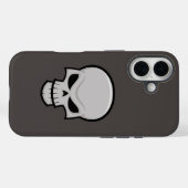 Coques Case-Mate iPhone Conception du crâne mal (Verso (horizontal))