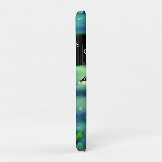 Coques Case-Mate iPhone Conception du gazon Lynx Forest (Dos/Droite)