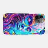 Coques Case-Mate iPhone Conception du visage de l'esprit dynamique (Dos (Horizontal))