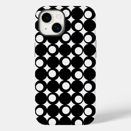 Coques Case-Mate iPhone Conception d'une boule de morue noire @ Emporio Mo (Verso)