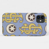 Coques Case-Mate iPhone Conception ecclésiastique de papier peint d'étoile (Dos (Horizontal))