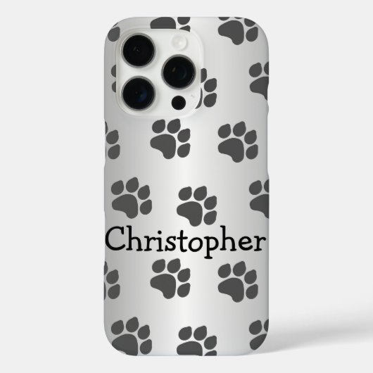 Coques Case-Mate iPhone Conception Empreinte de patte (Verso)