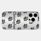 Coques Case-Mate iPhone Conception Empreinte de patte (Verso (horizontal))