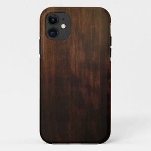 Coques Pour iPhone Conception en bois foncée antique