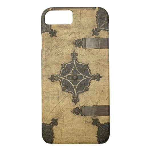 Coques Case-Mate iPhone Conception en cuir médiévale rustique de (Dos)