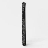 Coques Case-Mate iPhone Conception en noir (Dos/Gauche)