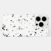 Coques Case-Mate iPhone Conception en noir et blanc (Verso (horizontal))